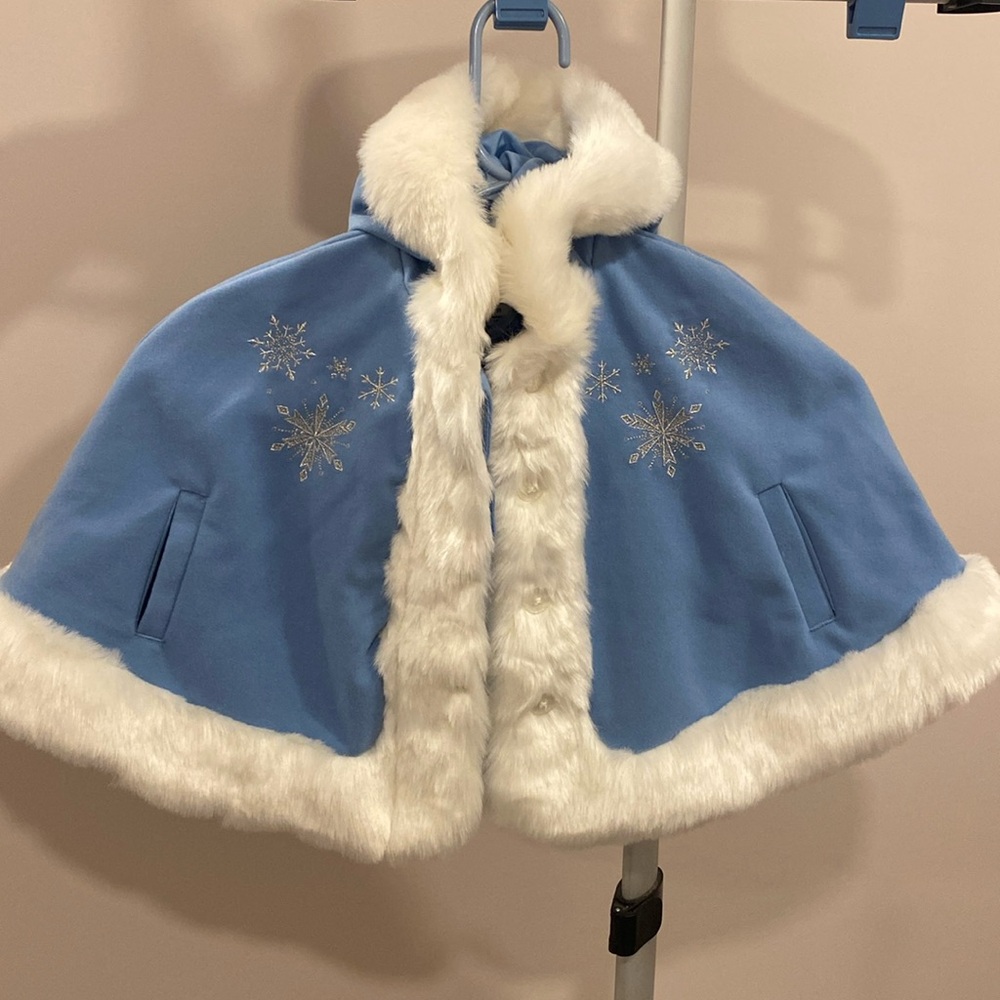 Janie and Jack X Disney 2T Frozen Cape